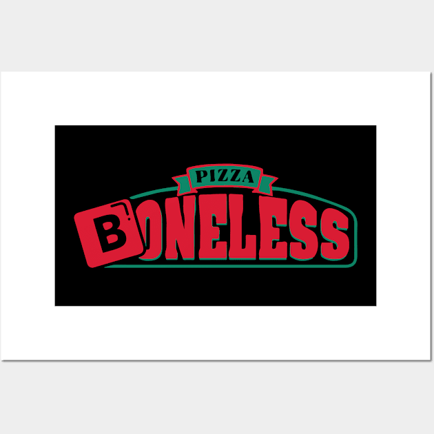 Boneless Pizza B Wall Art by casandrart